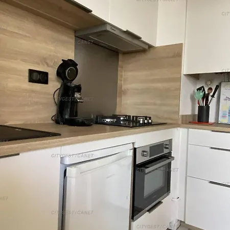 T2 Traversant Moderne A - 4 Pers, Loggia Vue - Fr-1-696-118 Lejlighed Canet-en-Roussillon